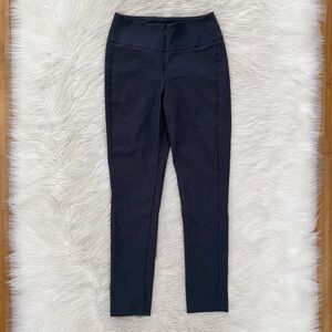 Porto San Francisco Gray Slim Leg Skinny High Rise Stretch Twill Pull On Pants 1